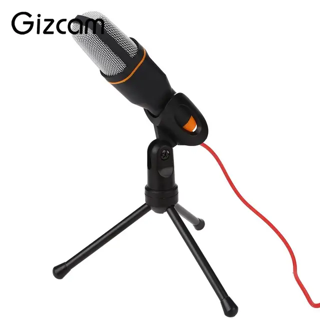 Condenser Microphone Recording SF666 Studio Condenser Microphone Portable Desktop Condenser Microphone Mic Smartphone
