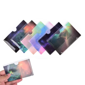 

Waterproof PVC ID Credit Card Holder Plastic Card Protector Case To Protect Credit Cards Bank Cardholder ID Card Cover 11Colors