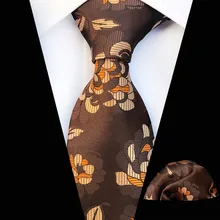 Мужская Мода Цветочный Шелковый плетеный Свадебный мужской галстук Галстук платок Набор Карманный классический магический куб вечерние подарки на свадьбу рождство галстук