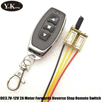 

Mini Motor Remote Switch 3.7V 4.2V 4.5V 5V 6V 7.4V 9V 12V Motor Forwards Reverse Up Down Stop Wireless Controller Motor RF RXTX