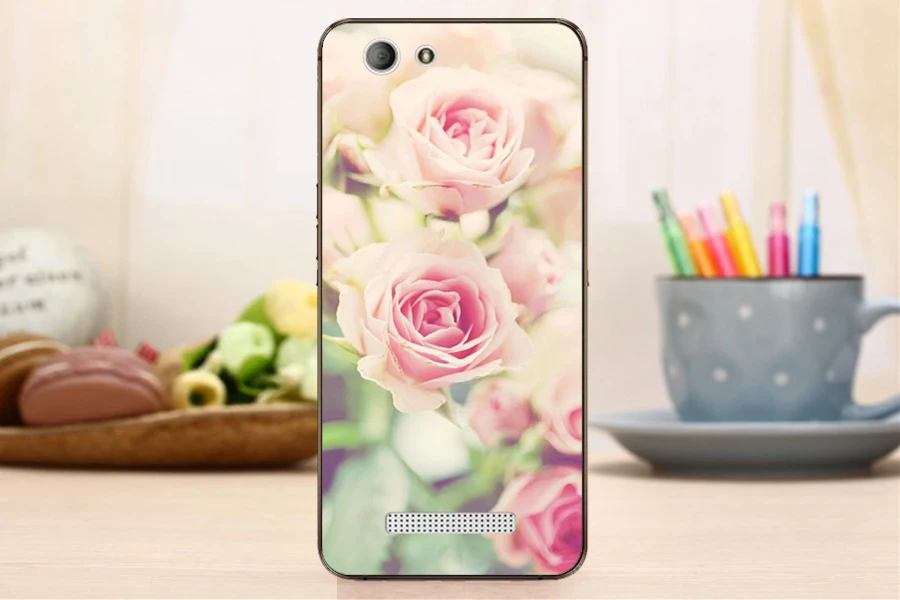 Для Highscreen Bay силиконовый чехол ТПУ чехол для телефона на холсте для Highscreen Bay Защитный чехол