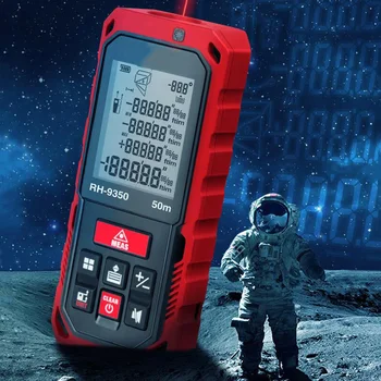 

Laser Range Finder 50M Digital Laser Range Finder Multi-Function Measuring Instrument Electronic Laser Ruler Measuring Tool