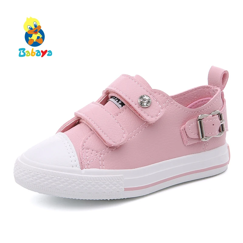 Boys Girls Sneakers 2019 Spring Children Causal Shoes Baby Girls White