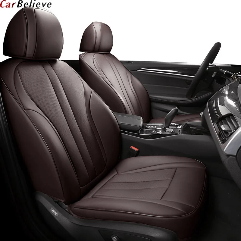 

Car Believe Genuine Leather car seat cover For chrysler 300c 2013 2014 2015 2016 car accessories covers for car seats