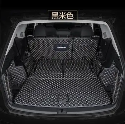 

For Volkswagen Teramont/Atlas 2017 2018 7 seats Seven-seat dedicated full-backed trunk trunk box mat carpet mat