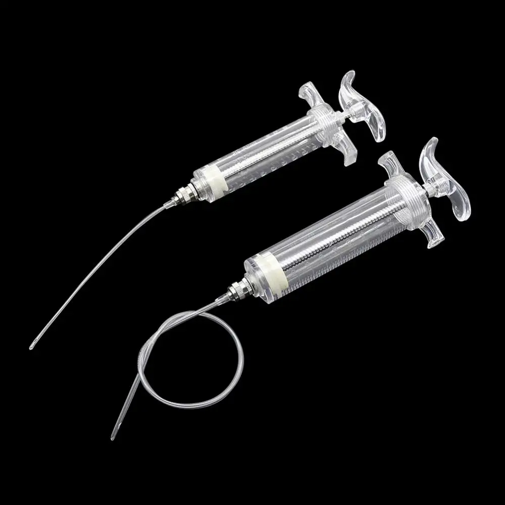 

1 Set 20ml/50ml Parrot Feeding Syringe Parrots Bird Feeding Syringe With 20Pcs Curved Gavage Tubes(10pcs 13.5cm+10pcs 30cm)