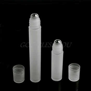 

5ml/10ml Roll On Stainles Steel Roller Ball Liquids Oil Perfume Bottle Empty Drop Shipping
