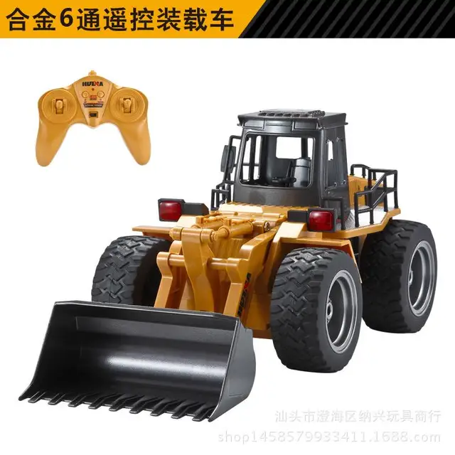 High simulation alloy engineering vehicle series Remote control car
