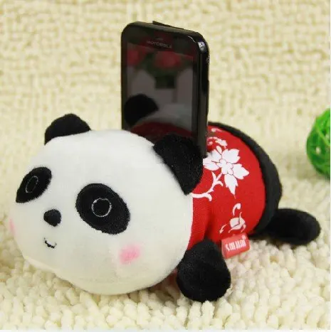 Panda mobile phone holder plush toys display stand Phone Holder gift PPDA01 | Игрушки и хобби