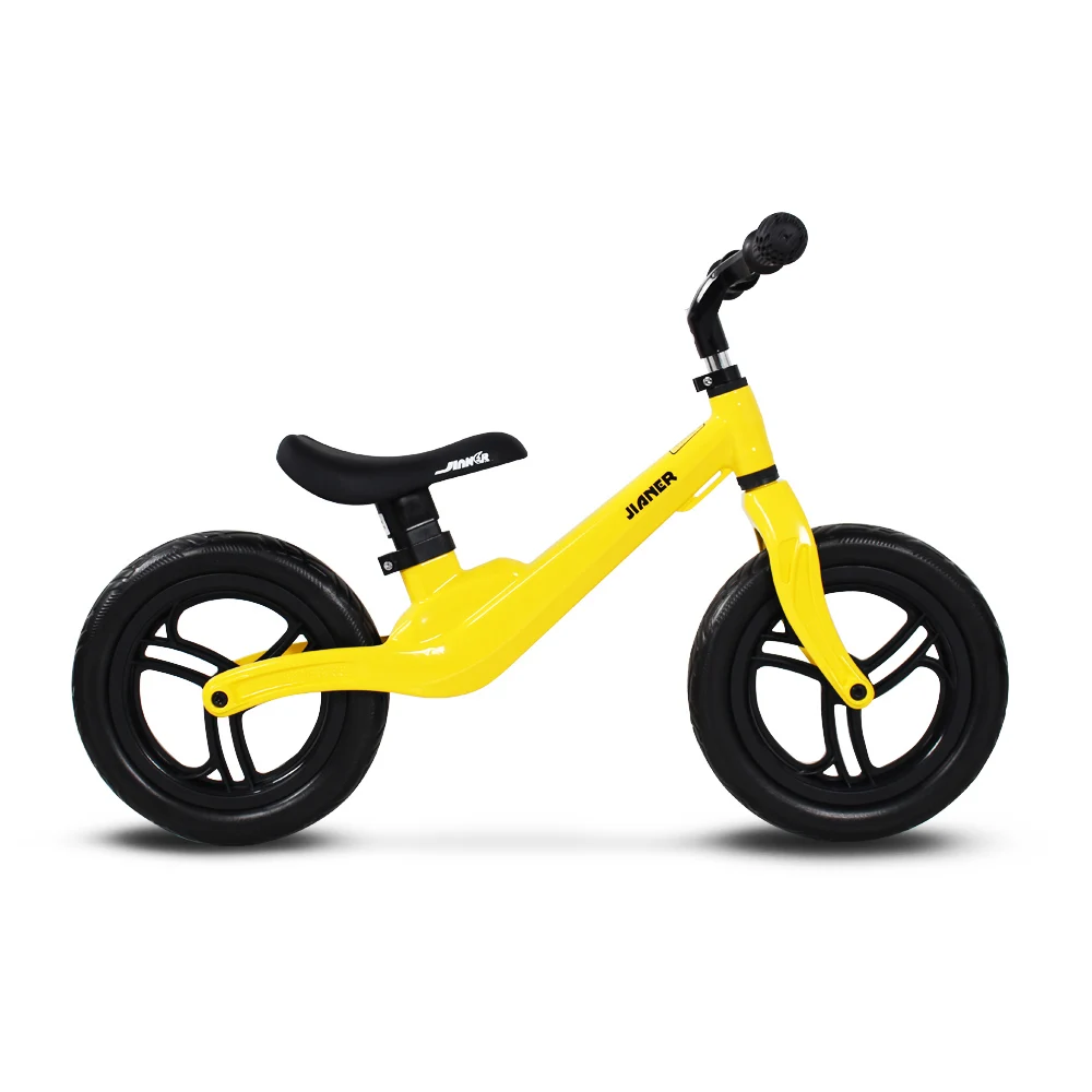 Безпедальный детский балансировочный велосипед для От 2 до 5 лет детский полный велосипед для детей 2,2 кг - Цвет: Цвет: желтый