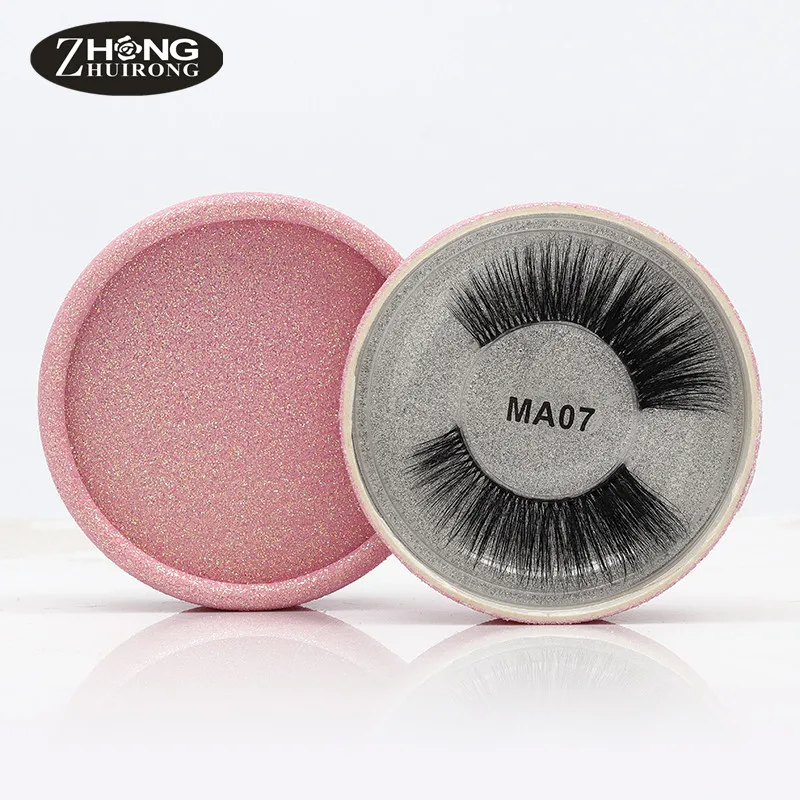 

3D silk protein false eyelashes soft and comfortable reusable handmade natural eyelashes popular false eyelash makeup