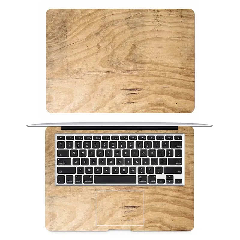 Наклейка из древесины дуба с полным покрытием для Macbook Pro 2016 Air Retina 11 12 13 15 дюймов HP