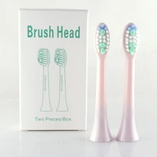 Sarmocare 2 pcs/lot S100 and S200 Toothbrushes Head Tooth Brush Heads Replacement for Ultrasonic Sonic Electric Toothbrush sonic electric toothbrush electric toothrush ultrasonic whitening brush toothbrushes 8 replacement brush heads with 1pcs box