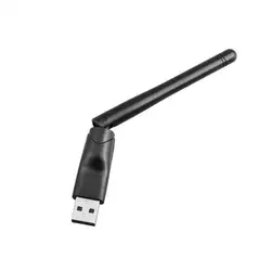 2,4 м USB 2,0 WiFi адаптер 802,11 ГГц WLAN Беспроводная сетевая карта 150 b/g/n LAN адаптер USB WiFi приемник с поворотной антенной