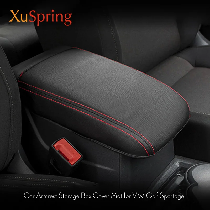 Для консоли VW golf sportsvan 2016 2017 2018 центральный подлокотник коробка для хранения