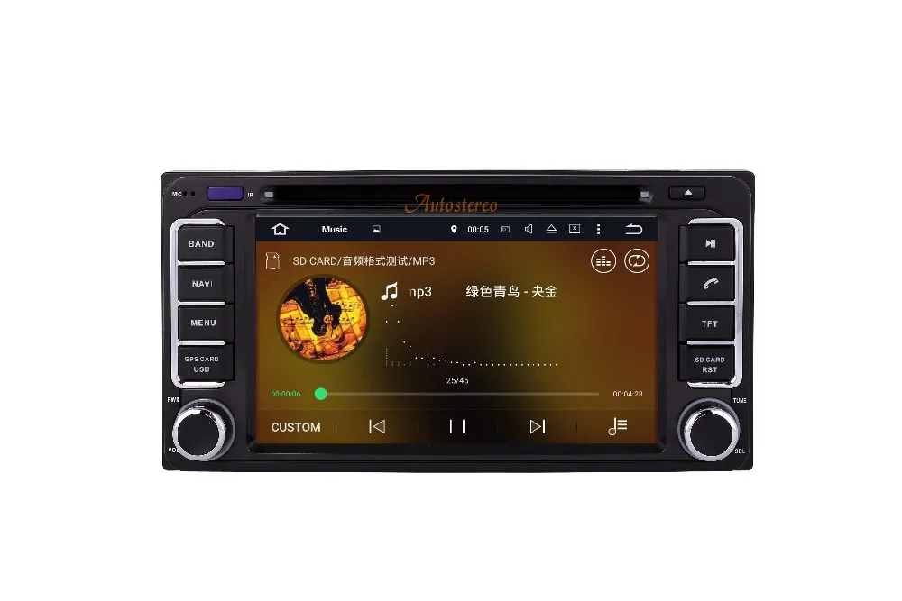 Perfect Android 5.1.1 Car DVD Player for Toyota Car GPS Navigation System Car Multimedia Radio For Toyota Autoradio CD Player 12
