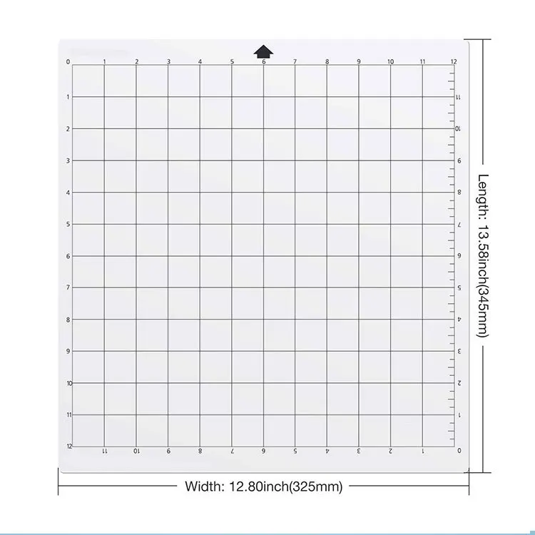 3 шт. сменный коврик для резки прозрачный клейкий коврик с измерительной сеткой 12 на 12 дюймов для Силуэт КАМЕЯ плоттер машина