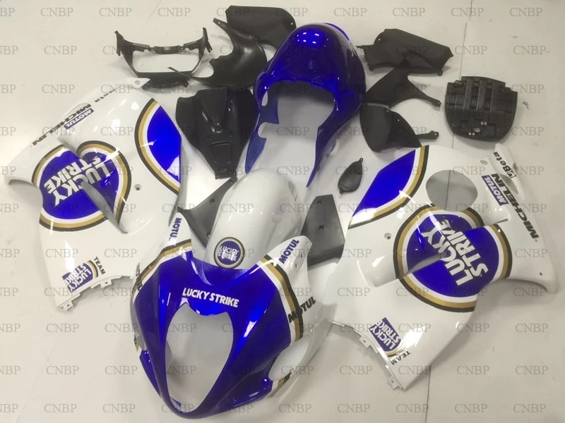 GSXR 1300 2000 кузов 1997 - 2007 Белый Синий обтекатели 2005 Пластиковые | Автомобили и