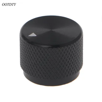 

OOTDTY 0.24" Dia Black Aluminum Rotary Control Potentiometer Knob 20mm x 16mm LW