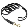 Genuine Leather Dog Leash Dogs Long Leashes Braided Pet Walking Training Leads Brown Black Colors For Medium Large Pet 4