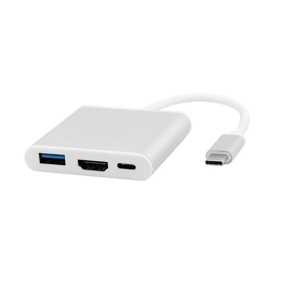 Cy Chenyang Silver Usb C Usb 3 1 Type C To Hdmi Digital Av Usb