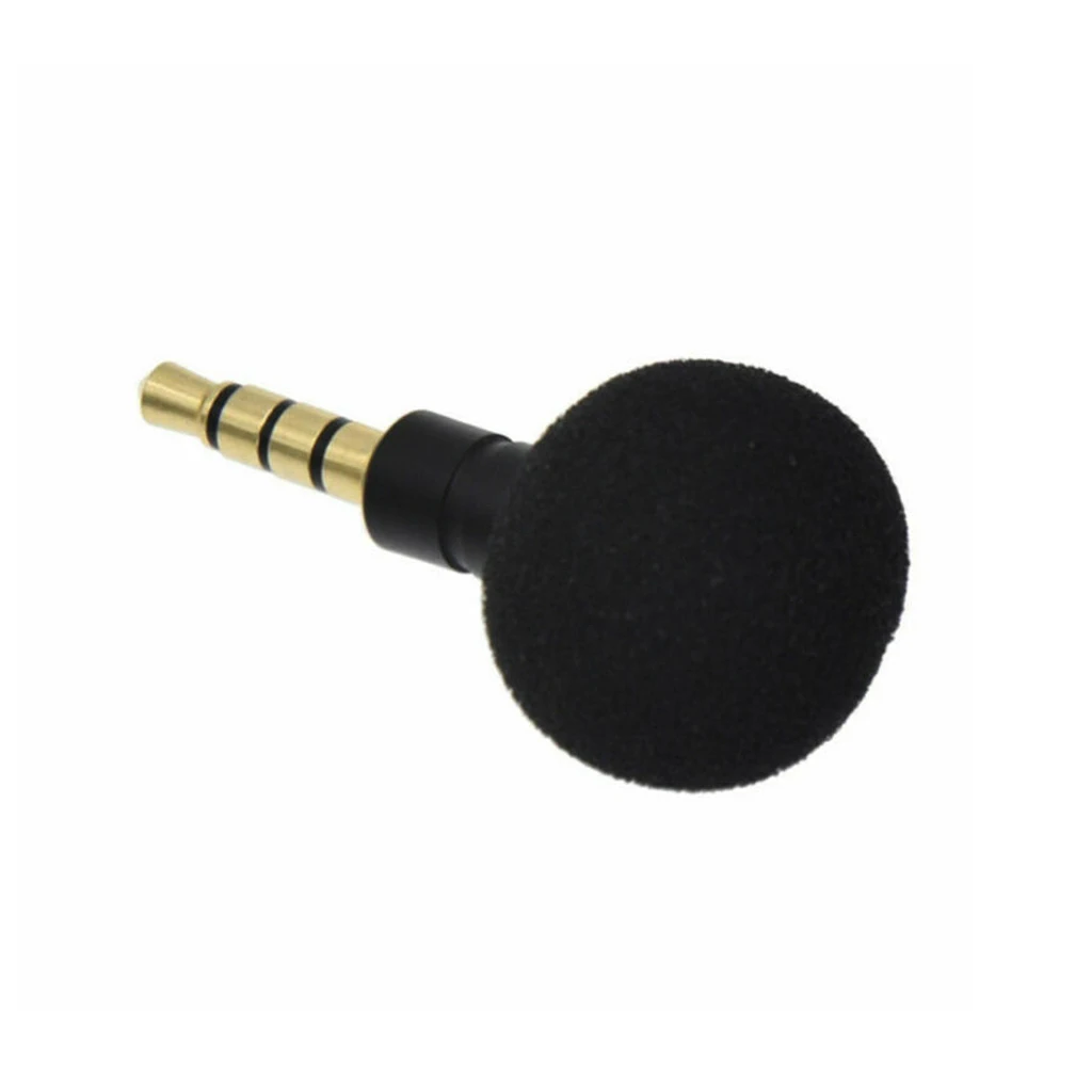 

ZJ040MR 3.5mm Jack Cellphone Smartphone Portable Mini Omni-Directional Mic Microphone for Recorder for iPhone 5 6 Samsung Huawei