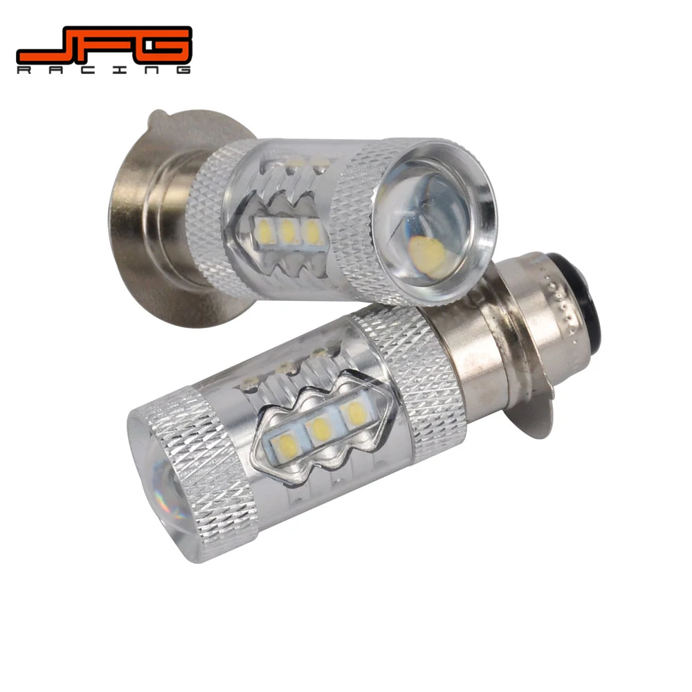 Мотоцикл 2 шт. 80 Вт Супер светодиодные фары лампы для YAMAHA ATV YFM350 400 450 660 700 Raptor Blaster 200