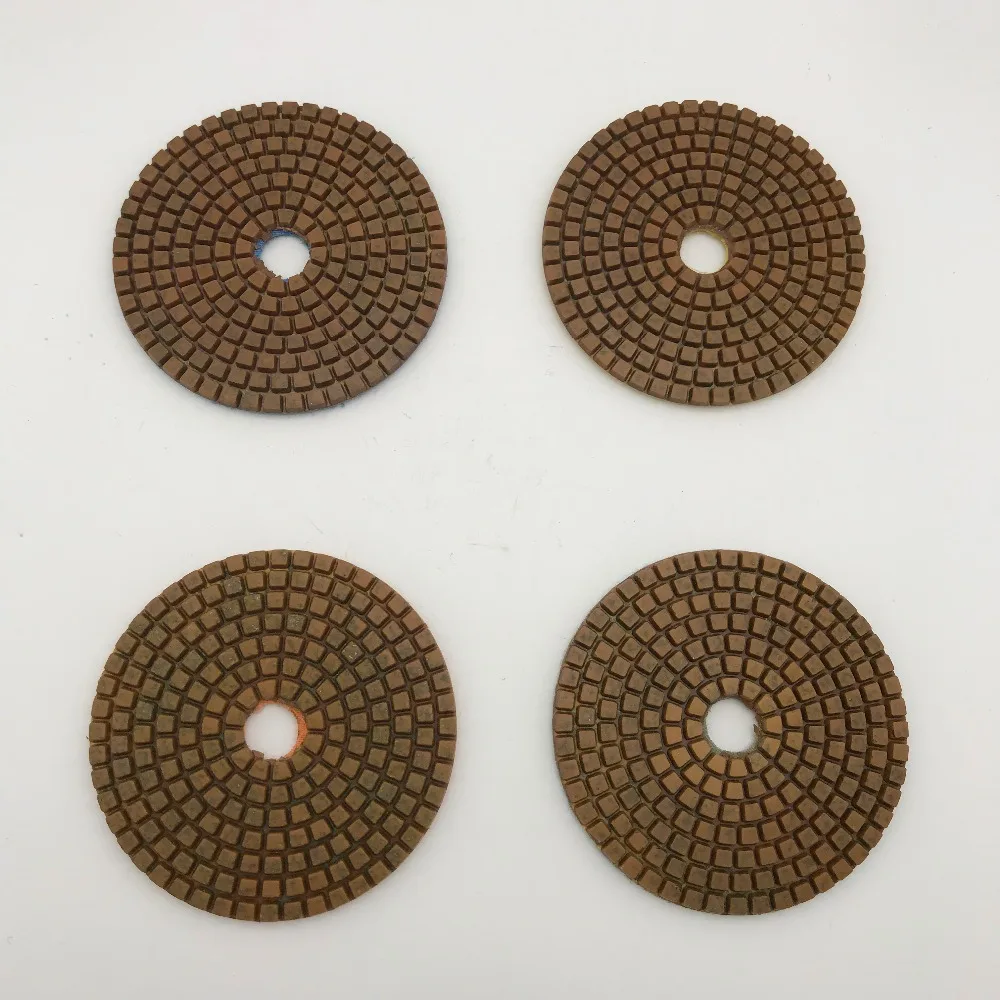 Metal Polishing Pad 4 inch (100 mm) Copper Particles Grinding Disc for