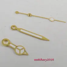 Популярные Классические винтажные часы parnis с желтым золотым краем и белыми стрелками, светящиеся новые стильные часы miyota 8215 8205 821A