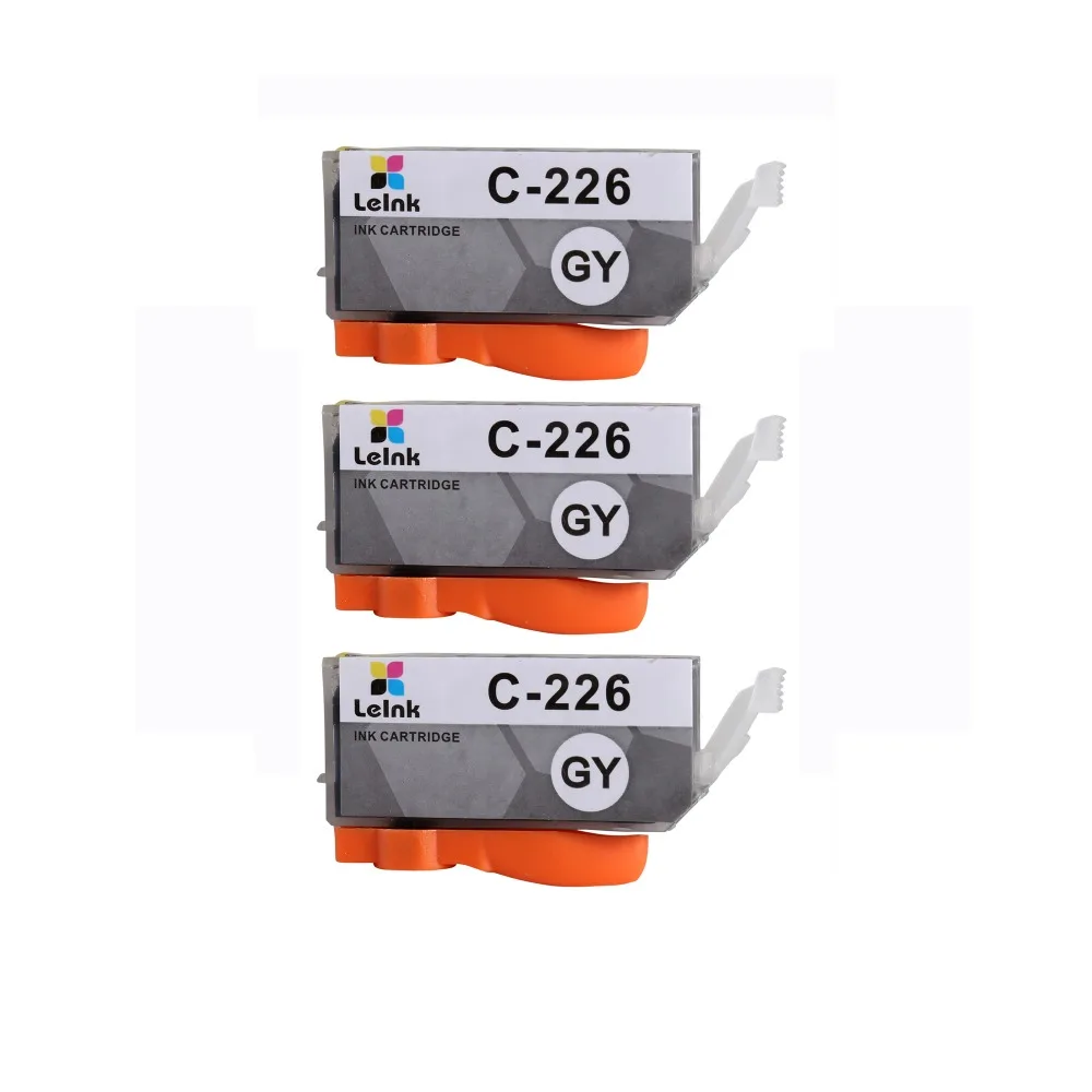 3 pack CLI 226 Gray CLI226 GY ink for Canon PIXMA MG8120 MG6120 MG5220