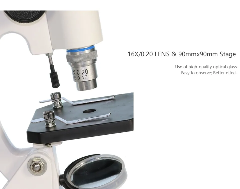 200X Профессиональный Биологический микроскоп для студентов научный эксперимент школьная образовательная лаборатория HD монокулярный микроскоп