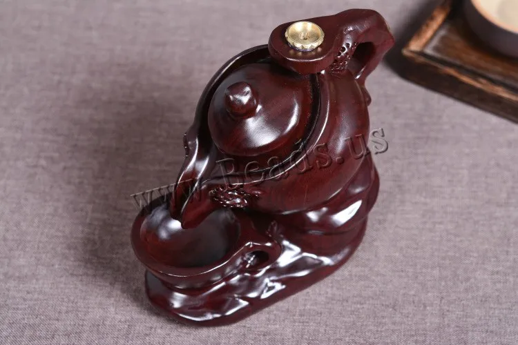 Traditional Chinese Teapot Incense Burner smoke Waterfall Backflow Incense Burner Ceramic Incense Holder censer Home Decoration
