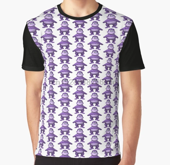 

All Over Print 3D Women T Shirt Men Funny tshirt Bonzi Buddy Graphic T-Shirt