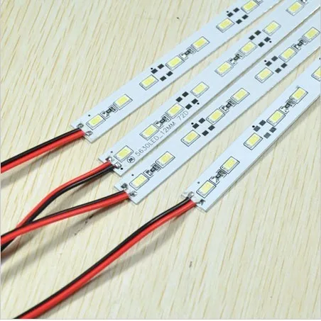 6/10/20 штук 50 см жесткий адвокатского сословия СИД светильник 12V 0,5 m 36 led SMD 5630/5730 Алюминий сплава прокладки СИД светильник 1450-1800LM