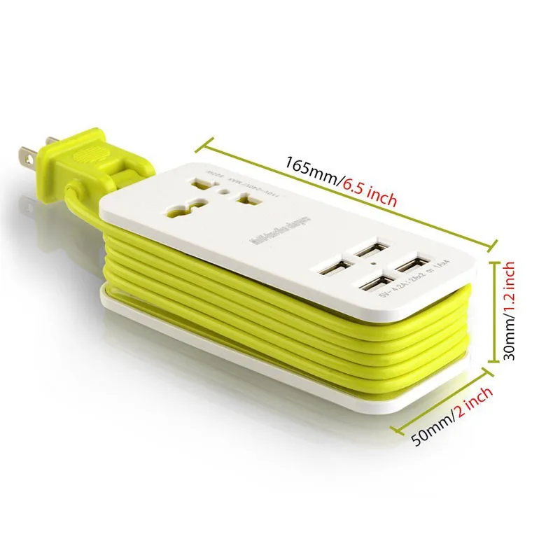 Go2linK разъем ЕС США Великобритания Портативный USB порт зарядная станция с