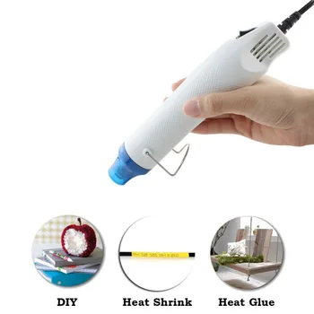 

Heat Gun 110V/220V EU/US electric Hot Air Gun/Heat GunS DIY tool 300W Electric Power Tool Digital Hot Air Gun With Seat Shrink