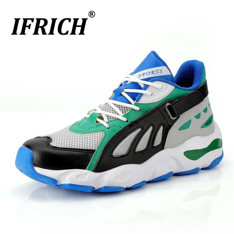 

Summer Autumn Man Shoes Brand Designer Girls Running Shoes Mesh Breathable Women Sneakers PU+Fabric Mens Style Shoes Discount