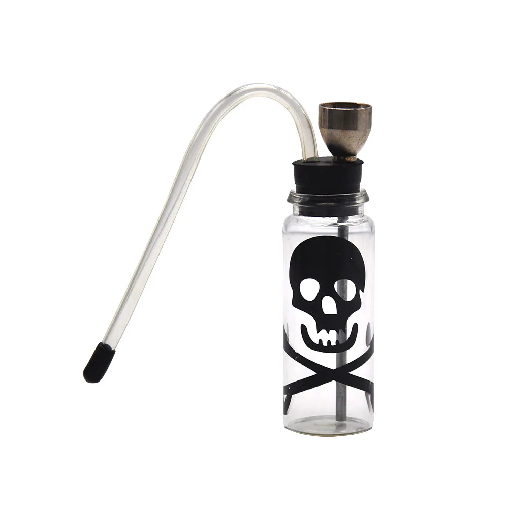 HORNET Glass Bottle Smoking Water Pipe Portable Tobacco Pipe Herb Smoke Pipe Mini Hookah Shisha Accessories