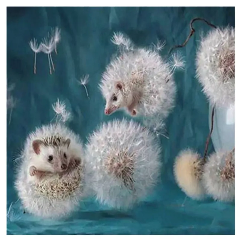 

5D Mouse Diamond Painting Full Round Resin Diamond Paintings Cross Stitch Pictures Arts Craft for Wall Decor