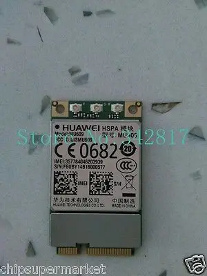 

DHL/EMS 2 Sets MU609 WCDMA Mini PCIe HSPA+/UMTS quad-band M2 wireless wifi card 3G Module -e2