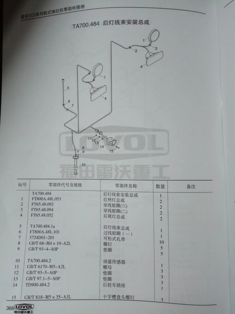 TA700.484.1a , the wire harness for Foton TA series tractor, please check the code number when order-in Tool Parts from Tools on Aliexpress.com | Alibaba ...