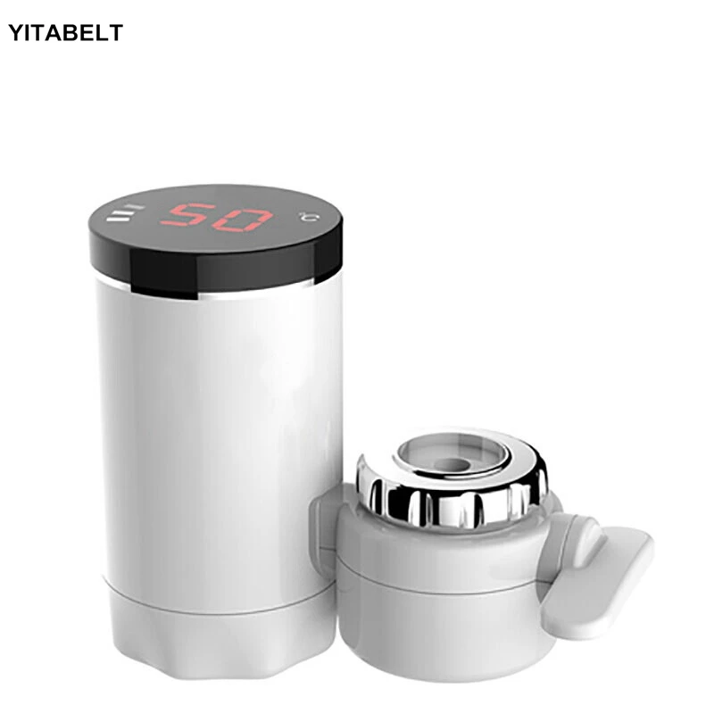

Mini Household Intelligent Digital Display Electric Water Heater Tap Kitchen Instant Electrical Hot Water Faucet