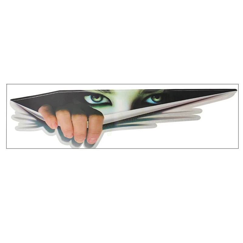 

Funny Car Sticker 3D Eyes Peeking Monster sticker Voyeur Car Hoods Trunk Thriller Rear Window Decal Reflective Vinyl car stylin