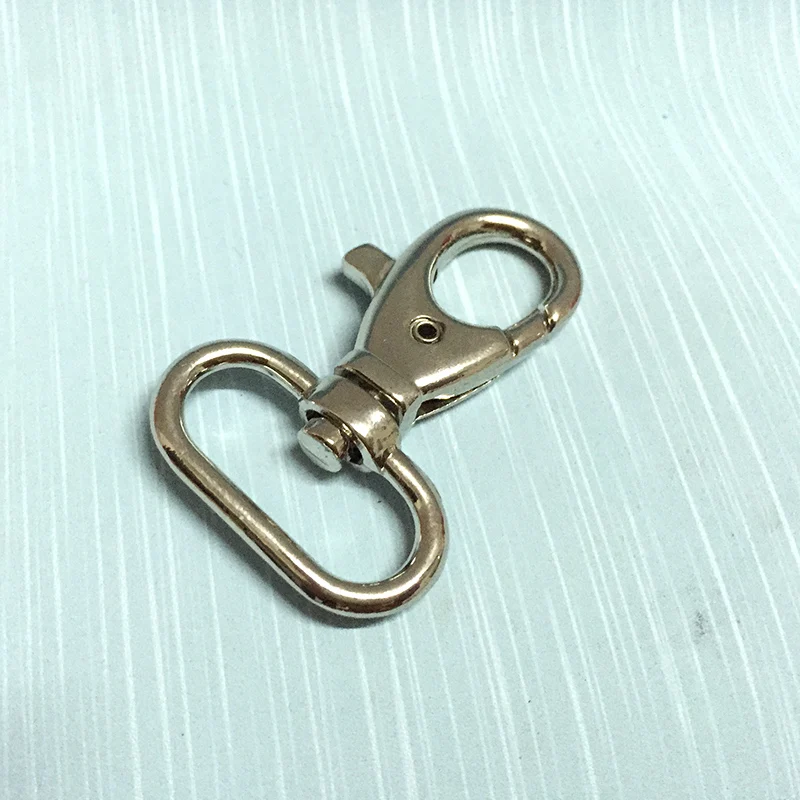 40 Silver Metal Swivel Snap Hook, 50x25mm Lanyard Paracord Snap Clip