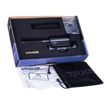 Takstar SGC 598 фон для фотосъемки интервью дробовик микрофон цифровой зеркальной