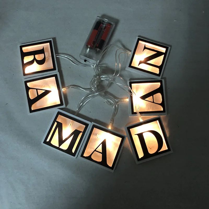 

2mLED eid Mubarak Decor ramadan and eid decorations Ramadan Decoration islam eid Muslim d corations Decor Party Supplies