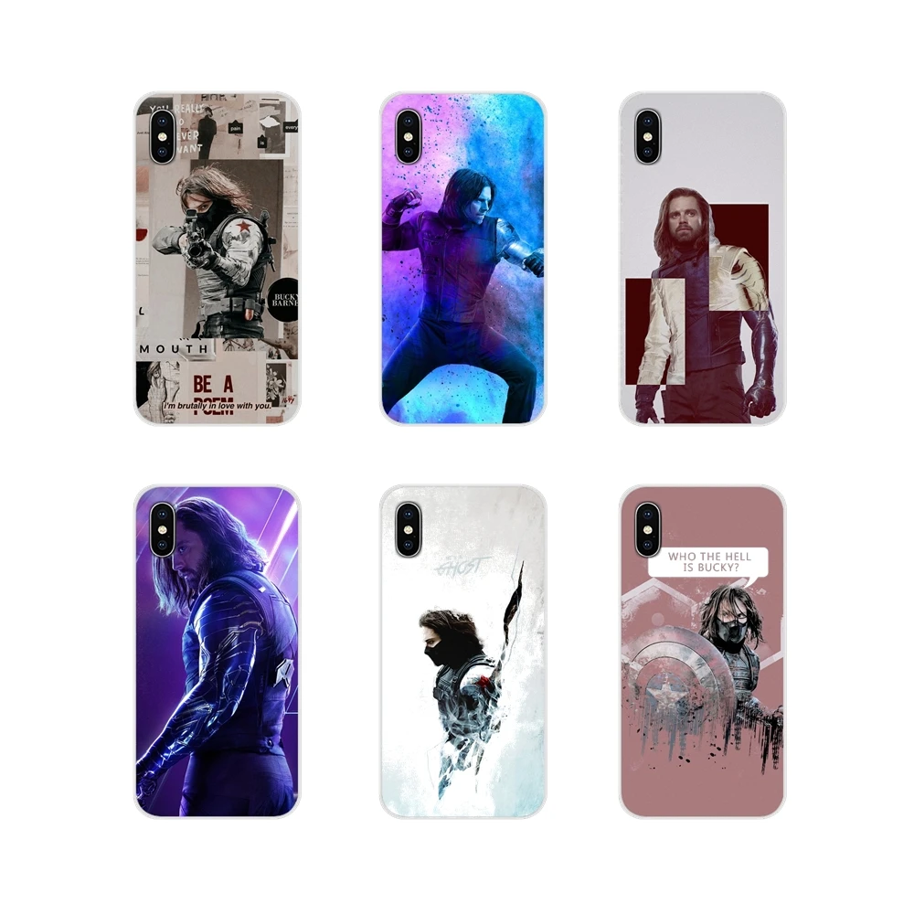 Чехол для телефона Marvel the winter solider bucky barnes с дизайном Samsung A10 A30 A40 A50 A60 A70 Galaxy S2 Note 2 3