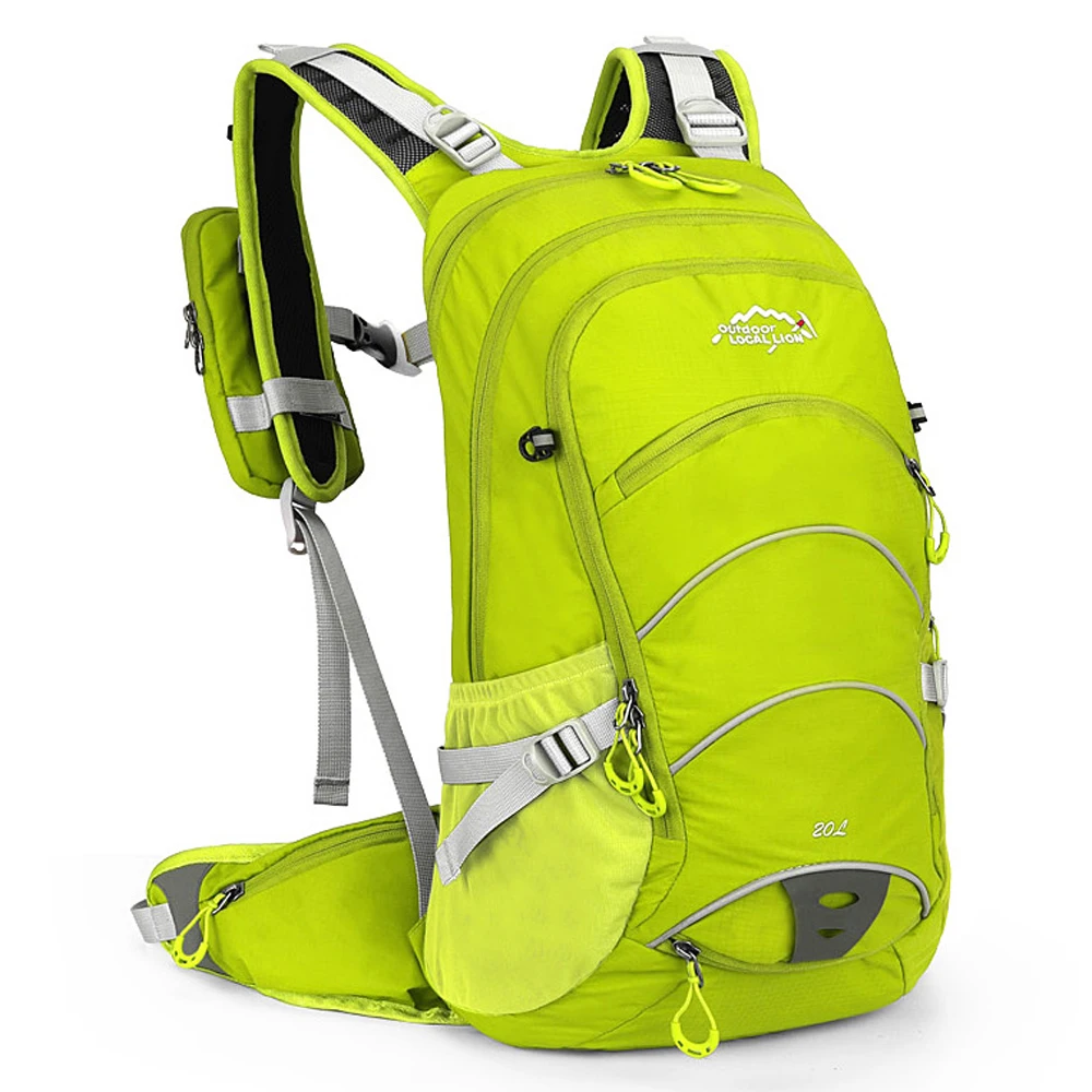 Ceny 20L ergonomiczny wodoodporny plecak rowerowy wentylowany kolarstwo wspinaczka podróż plecak do biegania Outdoor Sports Water Bags