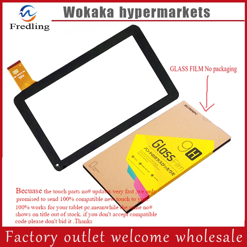 

Tempered glass protector film New 9" IRBIS TS90 Tablet Touch Screen Touch Panel digitizer Glass Sensor Replacement