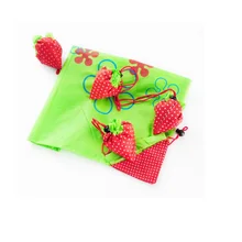 Сумка-шоппер клубника складной хозяйственная сумка эко-сумка Складная Клубника хозяйственная сумка 200 шт. DHL/FedEx свободного падения